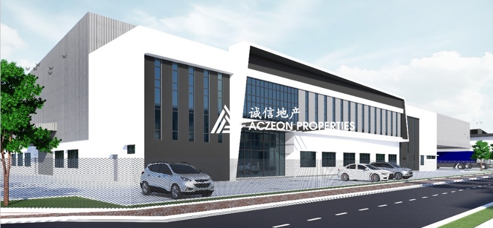 Build To Suit Detached Factory

Built up area : 55,000 / 75,000 / 100,000 / 150,000 / 200,000 / 250,000 / 300,000 sq.ft.
Key Feature : 
-Medium Industrial
-Power supply 1000 AMP - 2000 AMP
-Ceiling Height 12 meter

-Other specification and design of the building shall subject to the further discussion