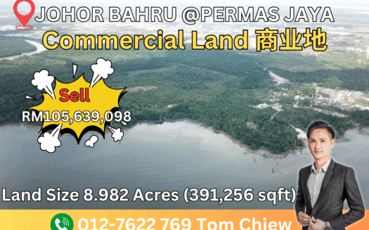 Johor Bahru Commercial Land For Sale