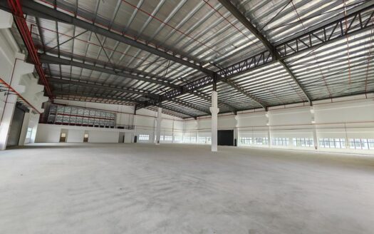 Detached Factory for Sale in Desa Cemerlang Johor | 1.24 Acres Land | 33,411 sqft Built-Up